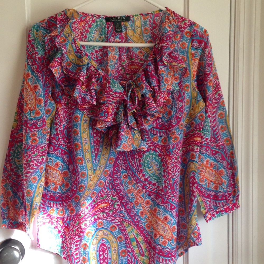 Ralph Lauren Blouse Lauren Summer Blouse